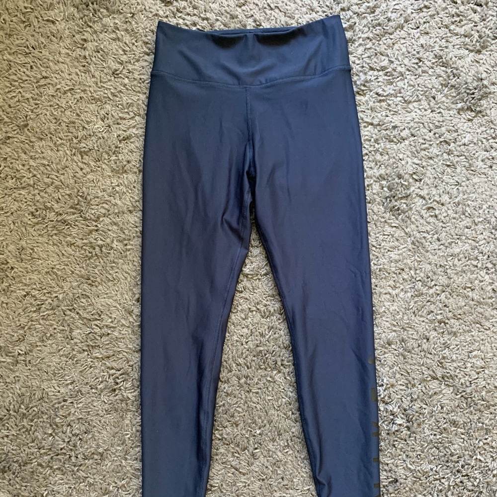 Nike Dri Fit Leggings Navy Small